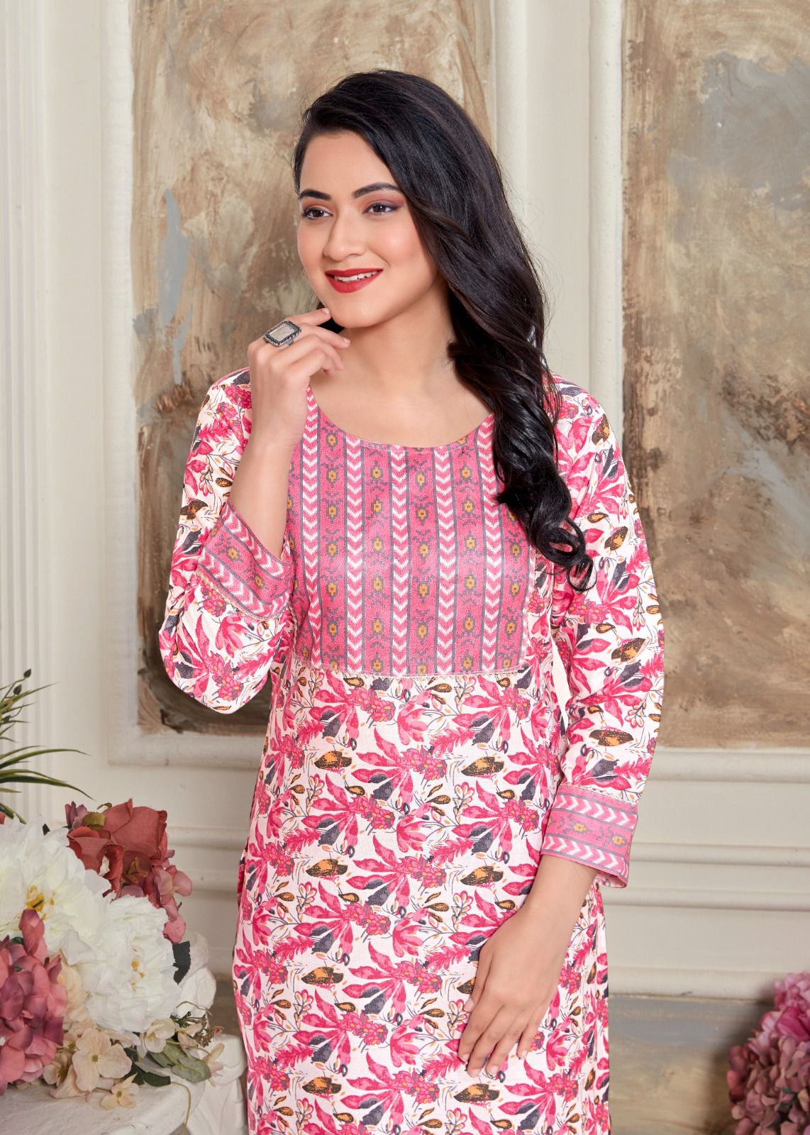Yogita 2 Rayon Printed Plus Size Kurtis Catalog